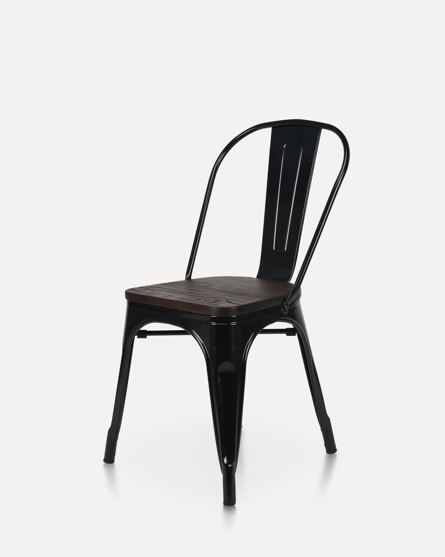 Retro metallstol tresete