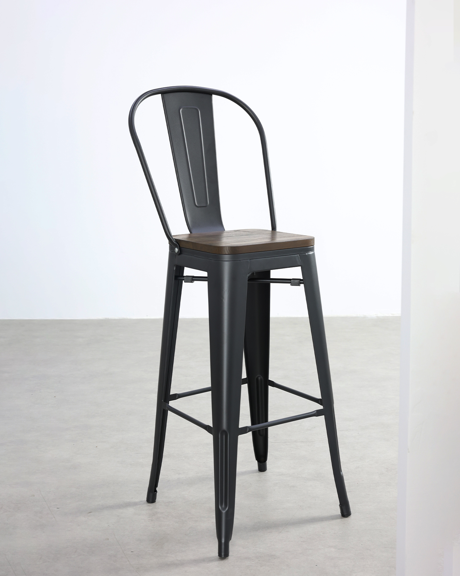 Retro svart spisesteder Retro svart spisesteder