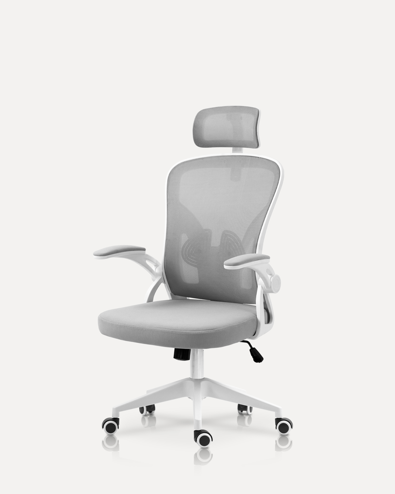 Kontorstol med justerbar armlen Kontorstol med justerbar armlen