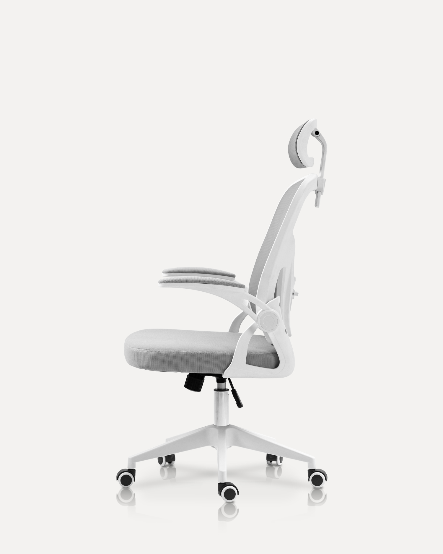 Kontorstol med justerbar armlen Kontorstol med justerbar armlen